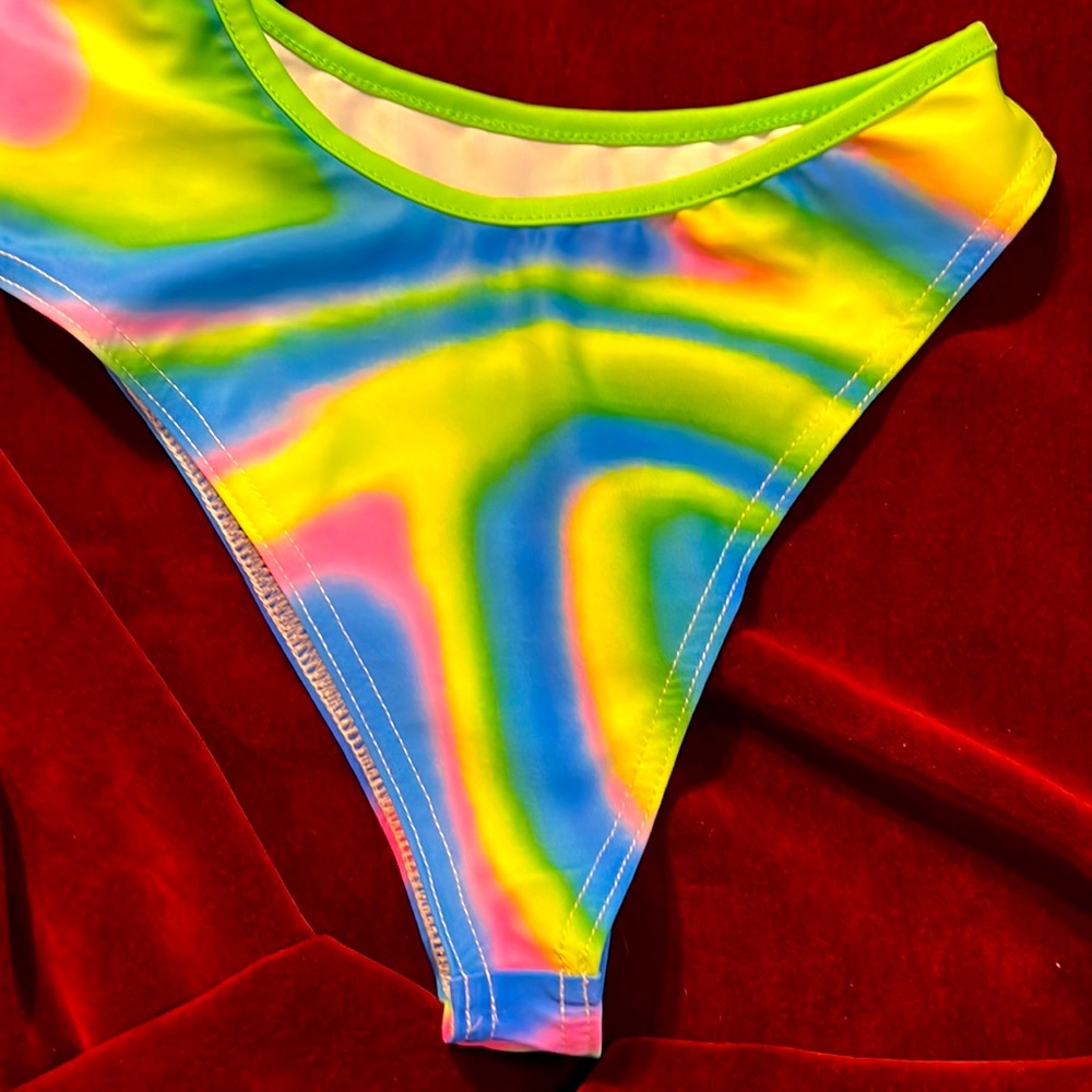 NEW One Piece psychedelic Rave bodysuit - Picture 3 of 7
